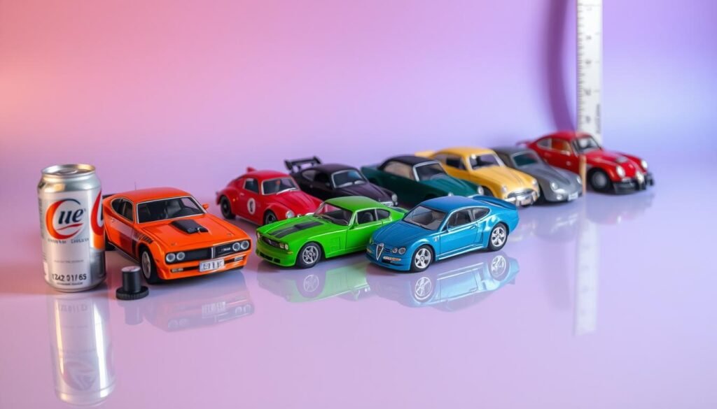 1:24 scale diecast model size comparison