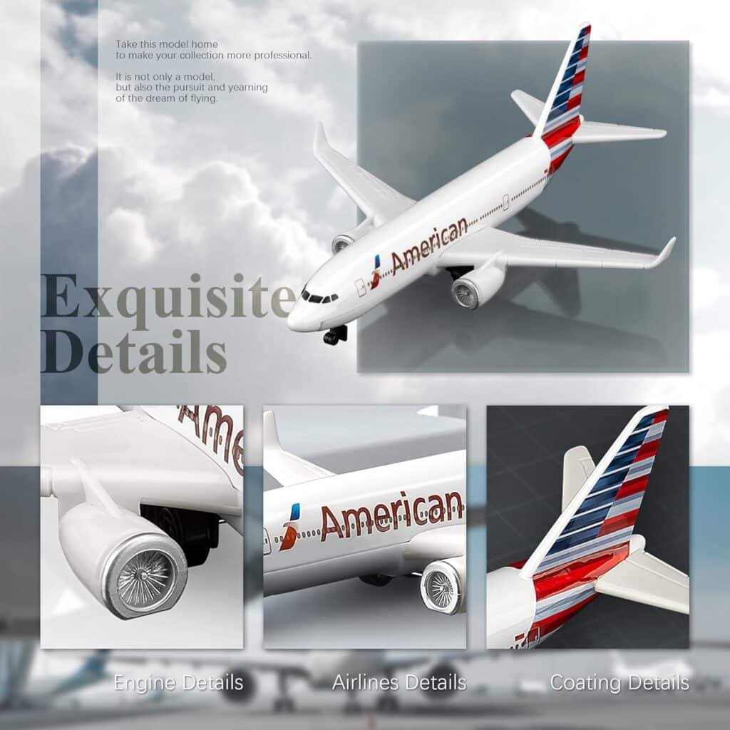 1/400 American Plane-J Model Planes American Model Airplane Plane Aircraft Model for Collections and Displays