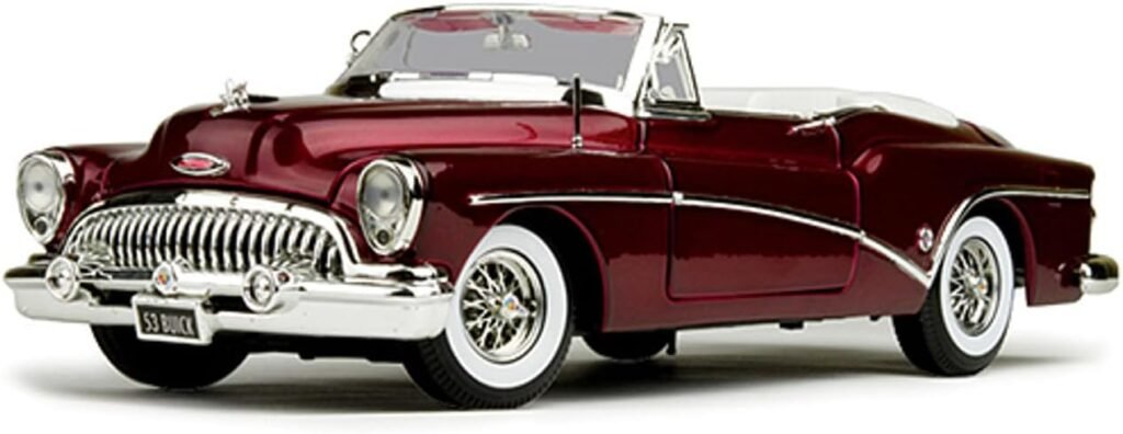 1953 Skylark Burgundy 1/18 Diecast Model Car by Motormax 73129bur