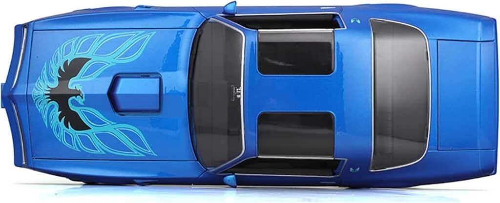 1978 Firebird Trans Am Blue Metallic with Hood Graphics Special Edition Series 1/18 Diecast Model Car 31464BL