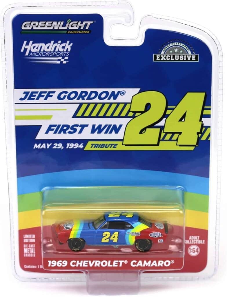 30492 1969 Chevy Camaro - Jeff Gordon/First Win Tribute - May 29, 1994 - Charlotte, NC (Hobby Exclusive) 1/64 Scale Diecast