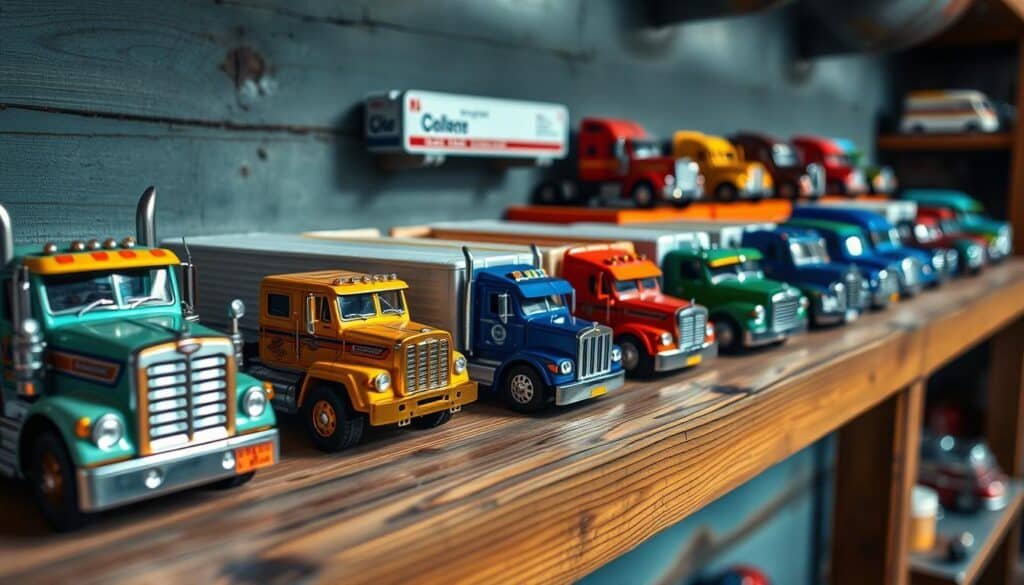 Diecast collector truck editions