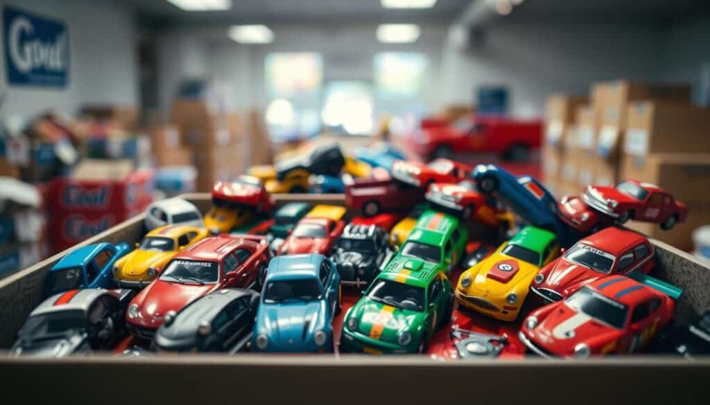 Diecast toy cars donation