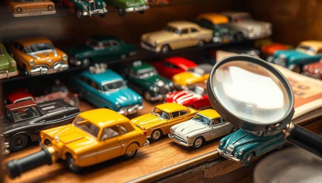 Estimating diecast car collection value