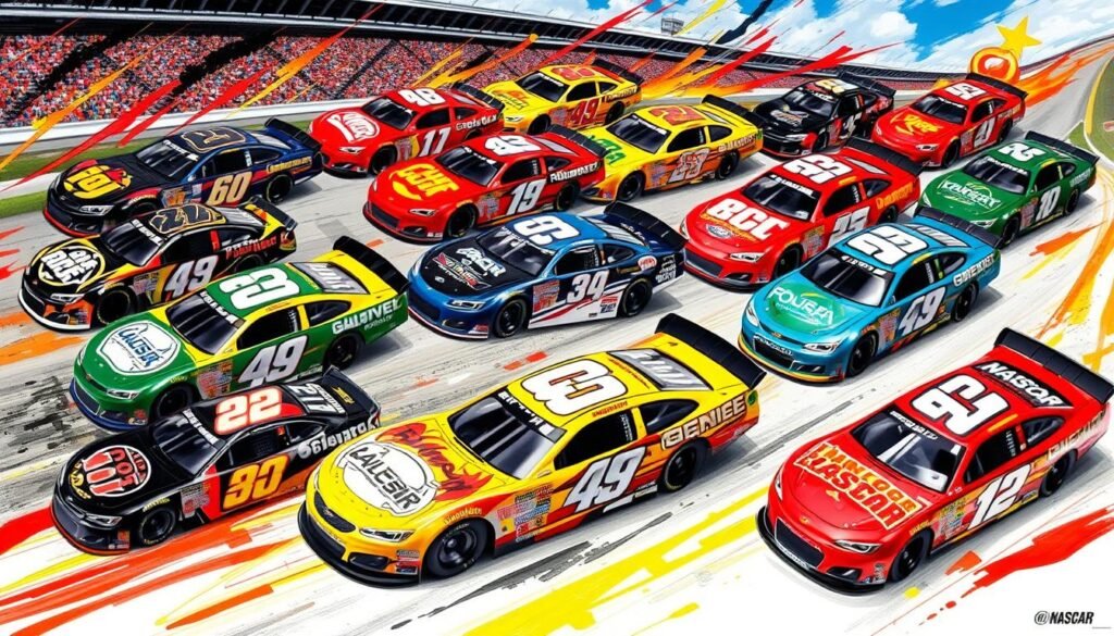 NASCAR diecast cars chase variants