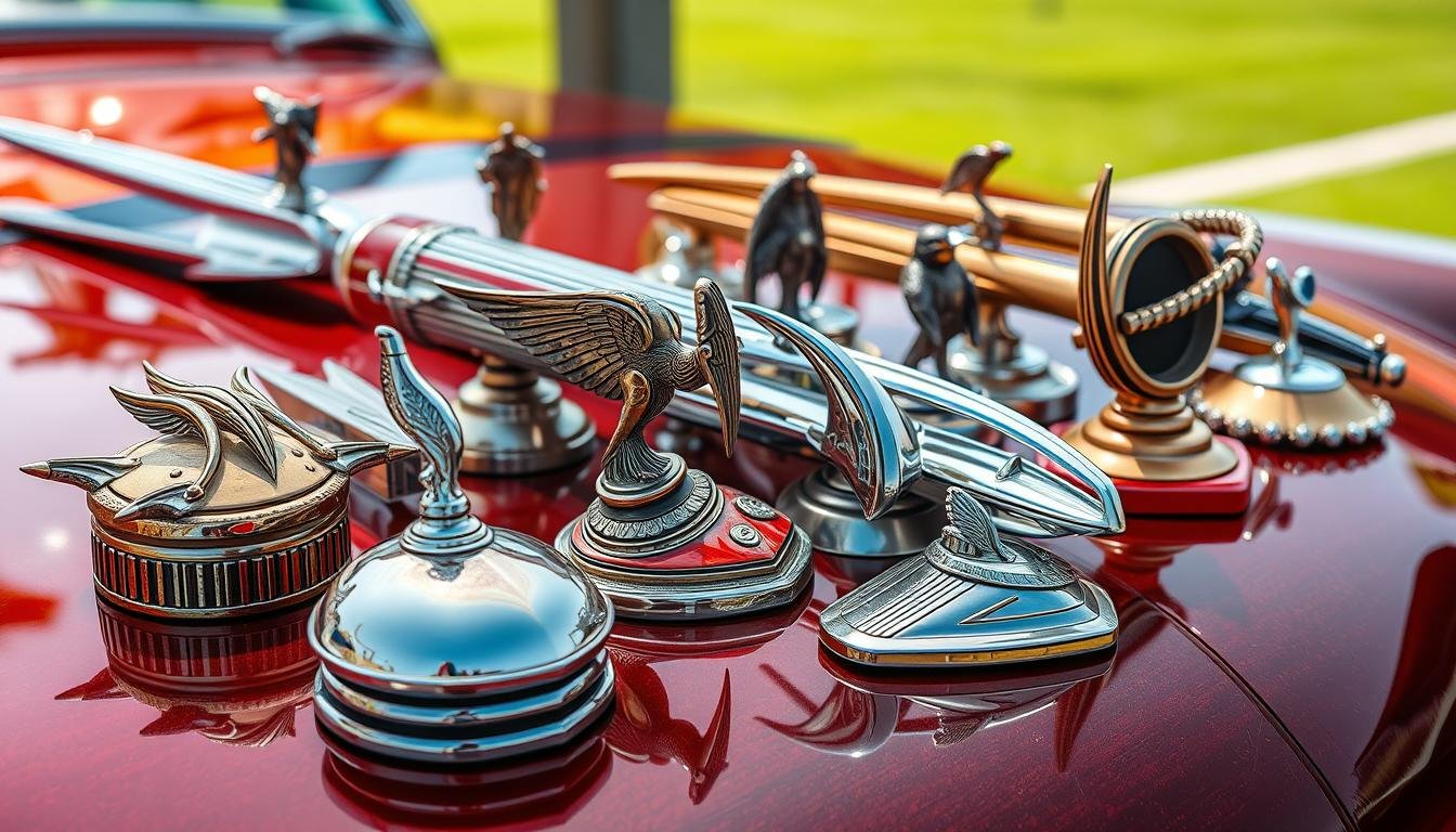 are hood ornaments diecast