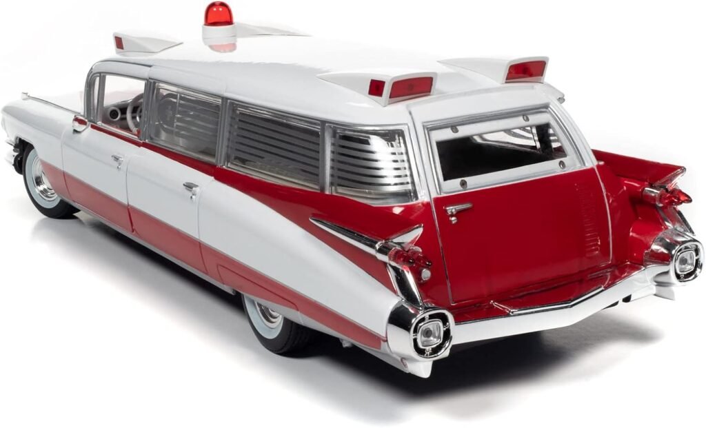 Auto World 1959 Cadillac Eldorado Ambulance 1:18 Scale Diecast