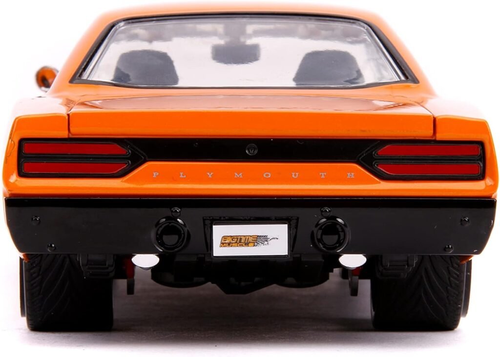 Big Time Muscle 1:24 1970 Plymouth Road Runner Die-cast Car, Toys for Kids and Adults