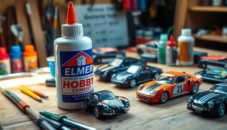 can you use elmer's hobby cement on diecast