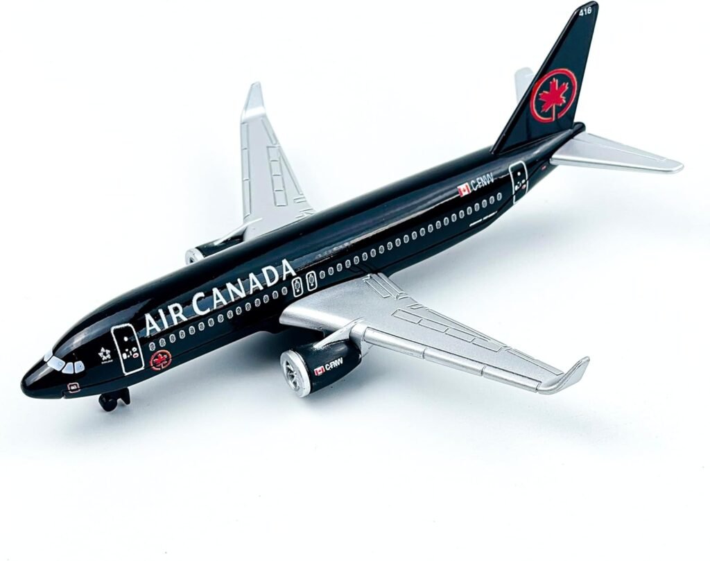 Canada Airplane Model, Die-cast Metal Planes Aircraft Suitable for Collection and Christmas, Birthday Gifts