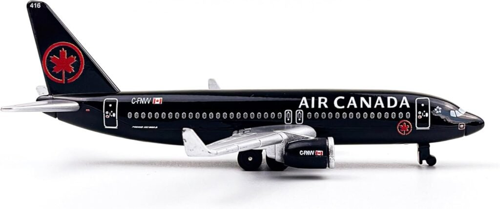 Canada Airplane Model, Die-cast Metal Planes Aircraft Suitable for Collection and Christmas, Birthday Gifts