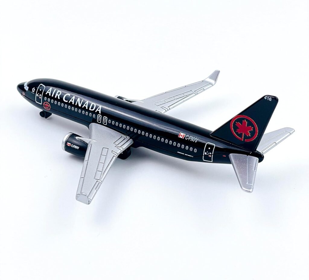 Canada Airplane Model, Die-cast Metal Planes Aircraft Suitable for Collection and Christmas, Birthday Gifts