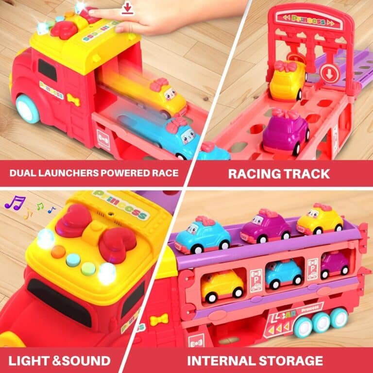 Carrier Truck Race Car Track Set Review