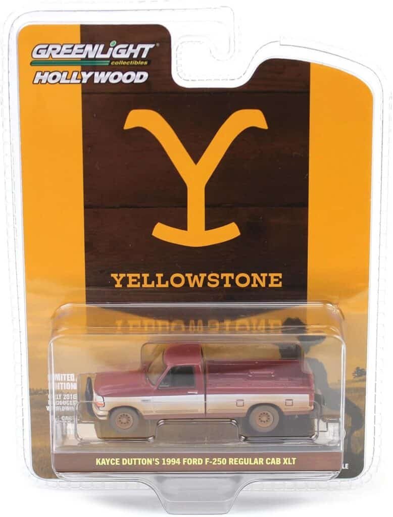 Collectibles Greenlight 51577 The Yellowstone Kayce Duttons 1994 F-250 Regular Cab XLT – Toylandbay Exclusive 1:64 Scale Diecast