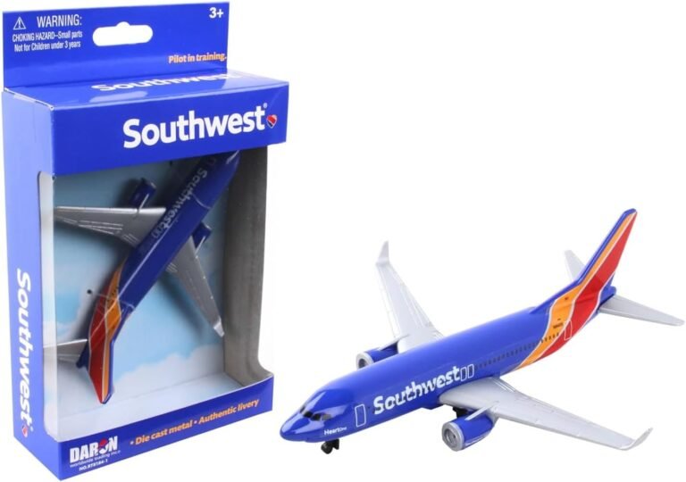 Daron Toy Airplane – Southwest Airlines Review
