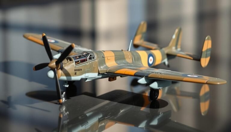 de havilland mosquito diecast model