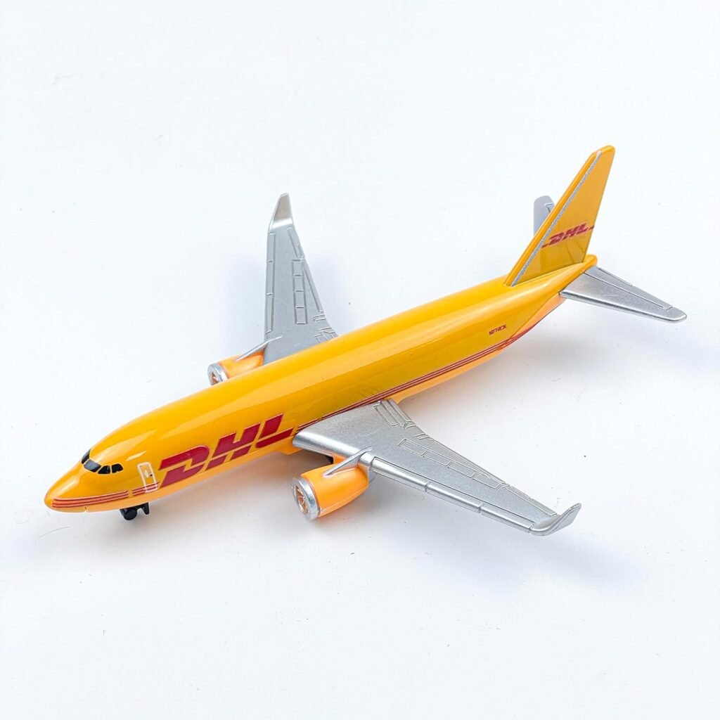 DHL Airplane Model, Single Plane Die-cast Model Planes Aircraft Suitable for Collection  Christmas, Birthday Gifts