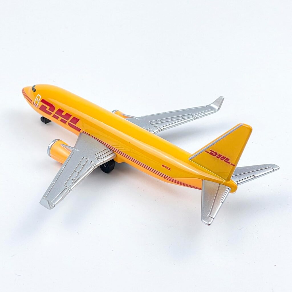 DHL Airplane Model, Single Plane Die-cast Model Planes Aircraft Suitable for Collection  Christmas, Birthday Gifts