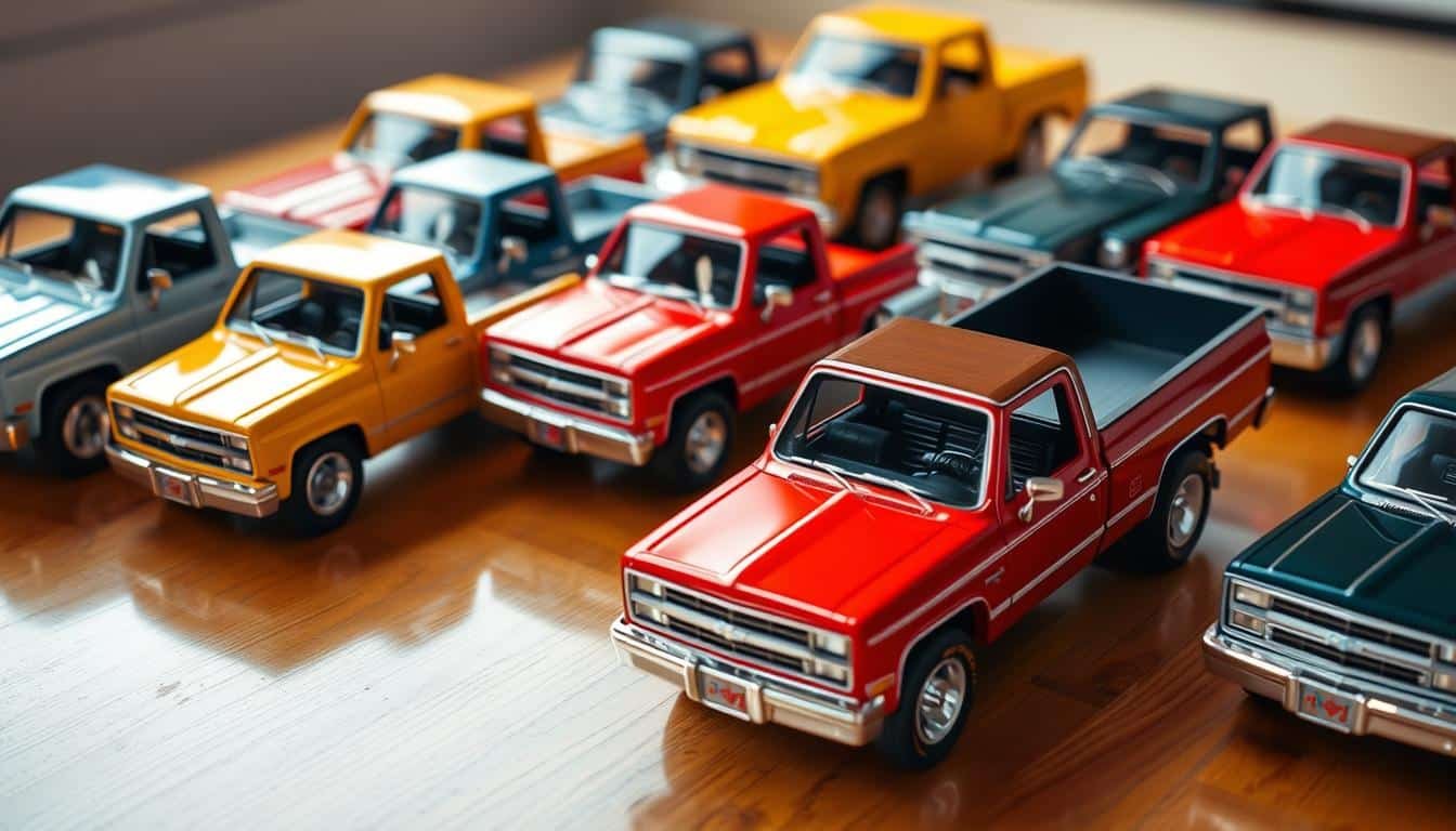 did they make diecast 1984 chevy sierra pickup trucks