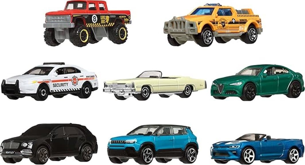 die cast vehicles toy pack