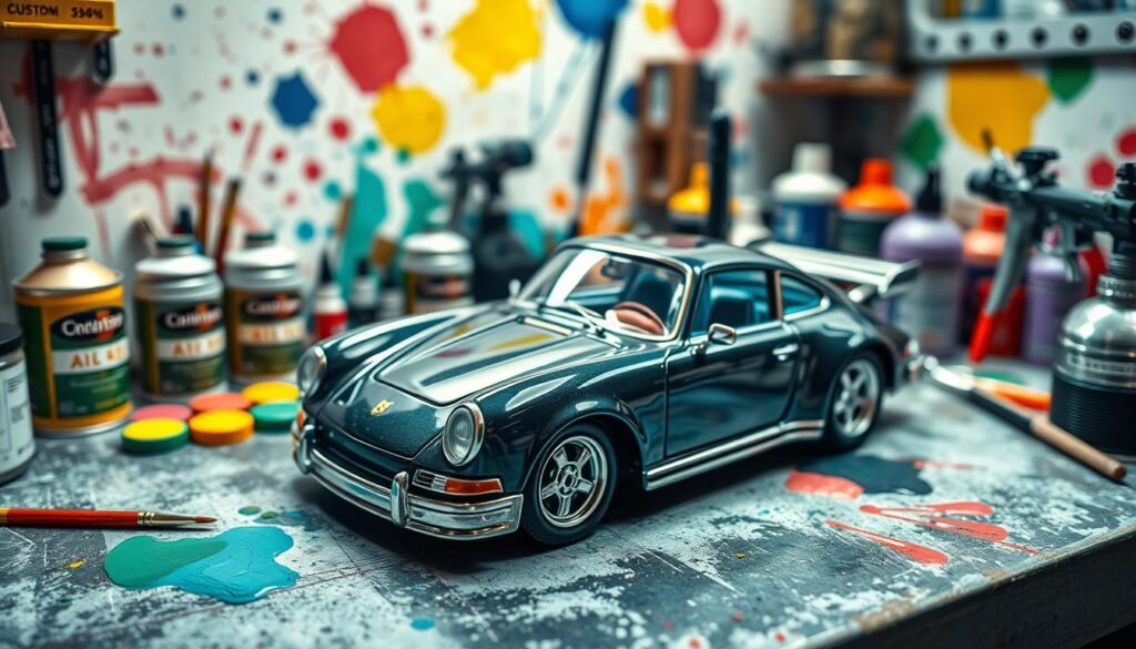 diecast auto body painting