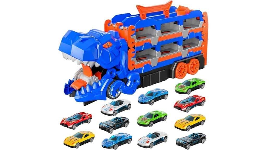 dinosaur race track toys