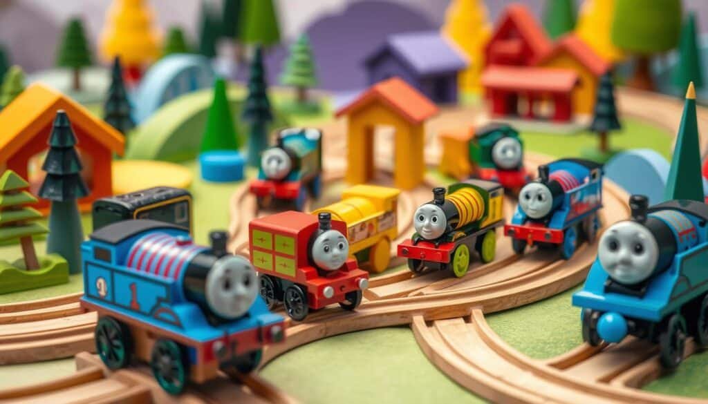 do diecast thomas trains work on wooden tracks