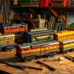does anyone still collect vintage roundhouse diecast train car kits