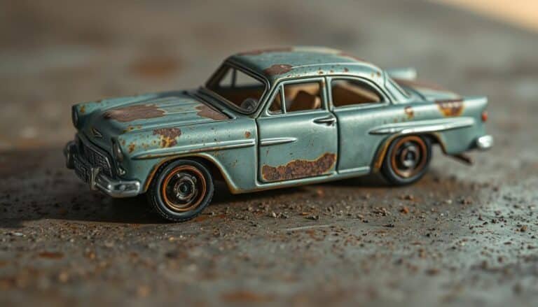 does diecast metal rust
