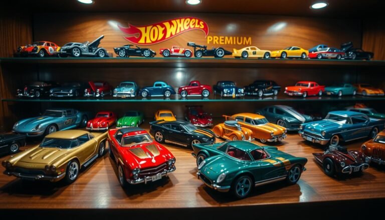 does hot wheels make premium 1:18 diecast models