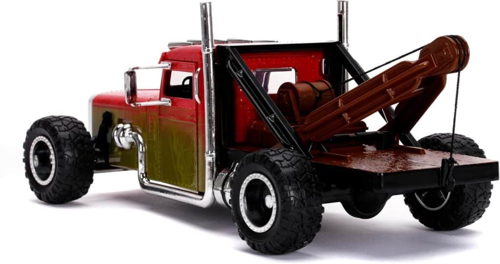 Fast  Furious Presents: Hobbs  Shaw Hobbs 1:24 Custom Peterbilt Truck Die-cast Car, Toys for Kids and Adults