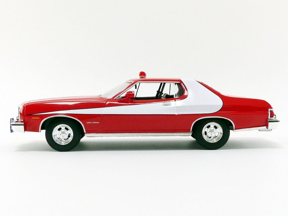 Greenlight 1976 Ford Gran Torino Starsky and Hutch (TV Series 1975-79) 1/18 Diecast Model Car