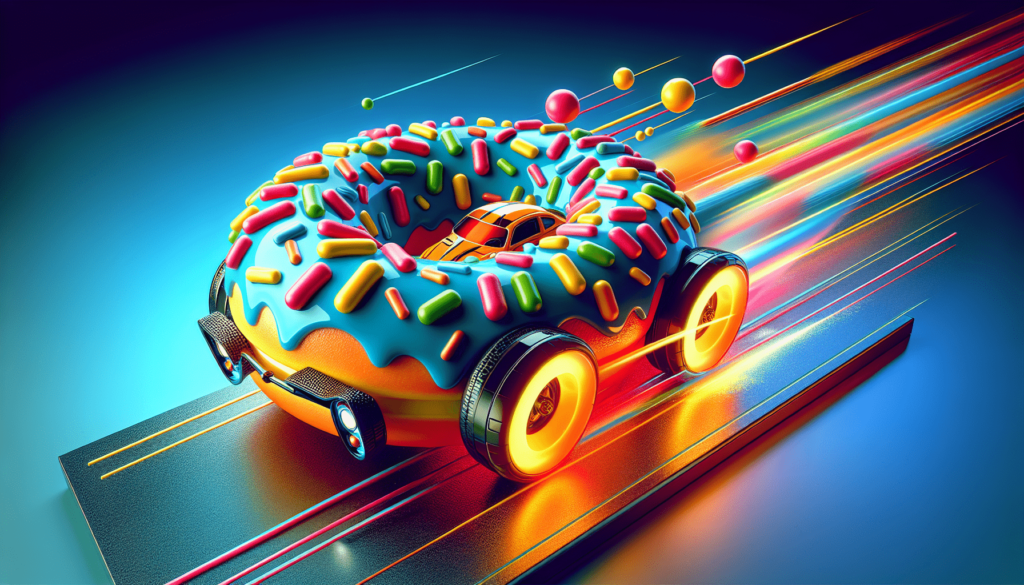 Hot Wheels Donut Drifter Fast Foodie 1:64 Scale Diecast Car