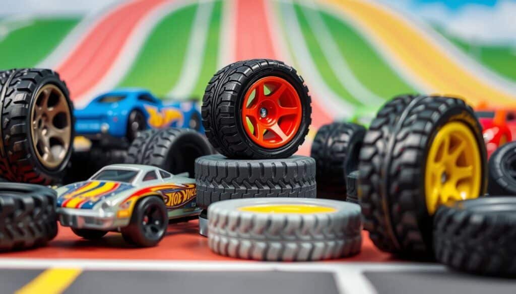 hot wheels tire size