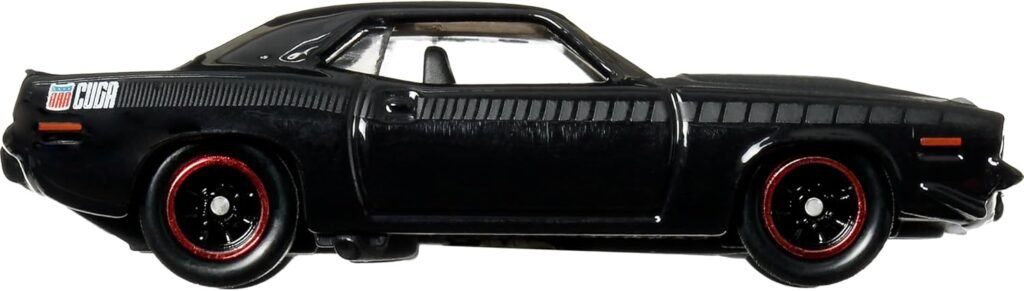 Hot Wheels Toy Car, Premium Fast  Furious 1:64 Scale Die-Cast 1970 Plymouth AAR Cuda for Collectors Inspired by Fast Movie Franchise