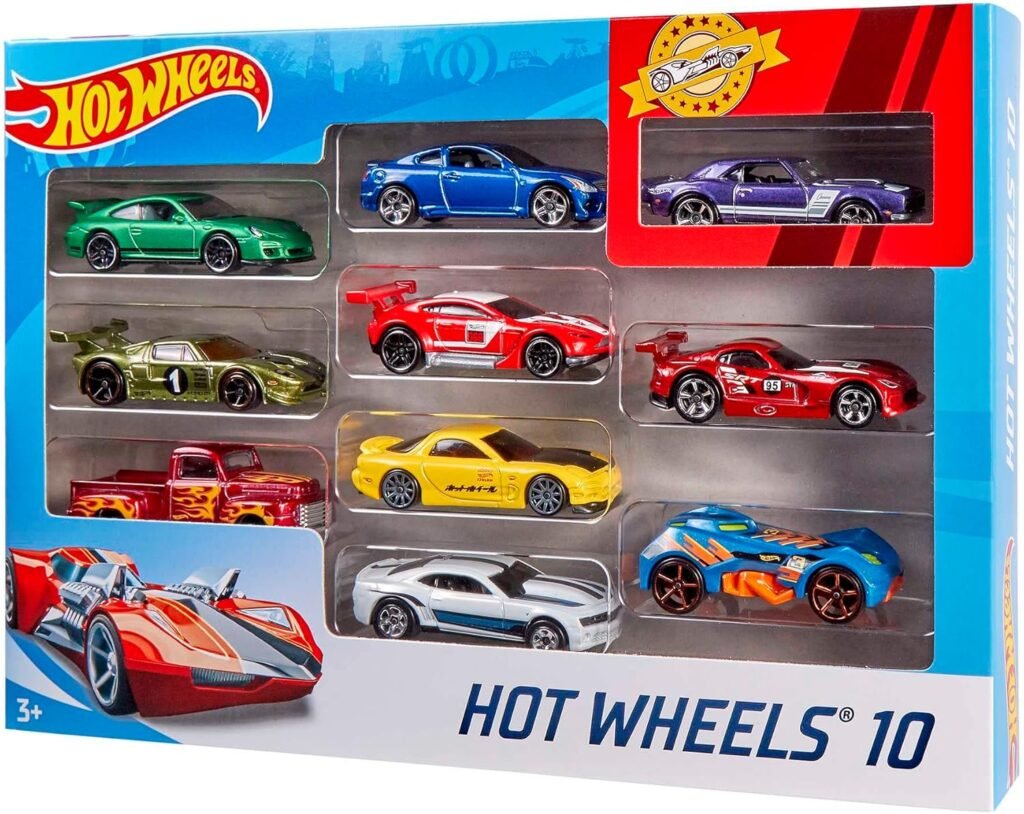 Hot Wheels Toy Cars  Trucks 20 Pack, Set of 20 1:64 Scale Vehicles for Play or Display, Instant Collection (Styles May Vary)