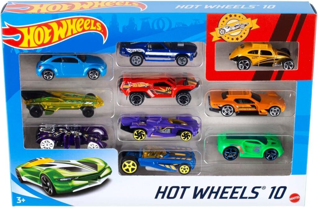 Hot Wheels Toy Cars  Trucks 20 Pack, Set of 20 1:64 Scale Vehicles for Play or Display, Instant Collection (Styles May Vary)