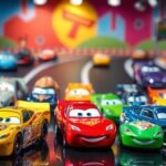 how many diecast disney cars are there