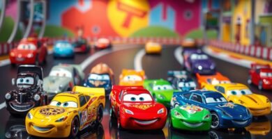 how many diecast disney cars are there