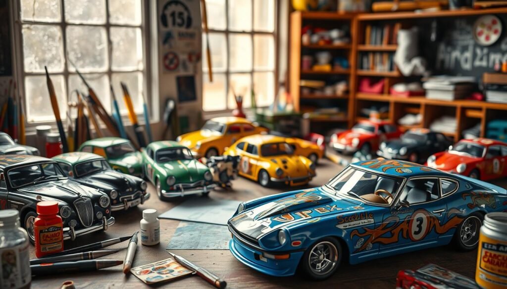 how to customize diecast model cars