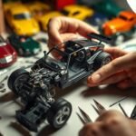 how to disassemble diecast models