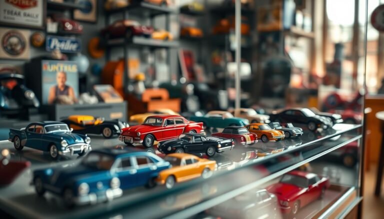 how to display diecast cars