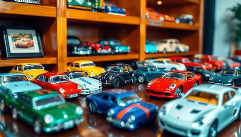 how to display diecast cars