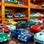 how to display diecast cars