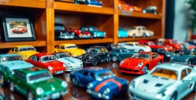 how to display diecast cars