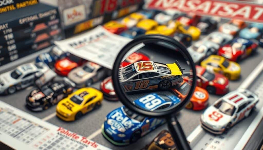 how to find value of nascar diecast