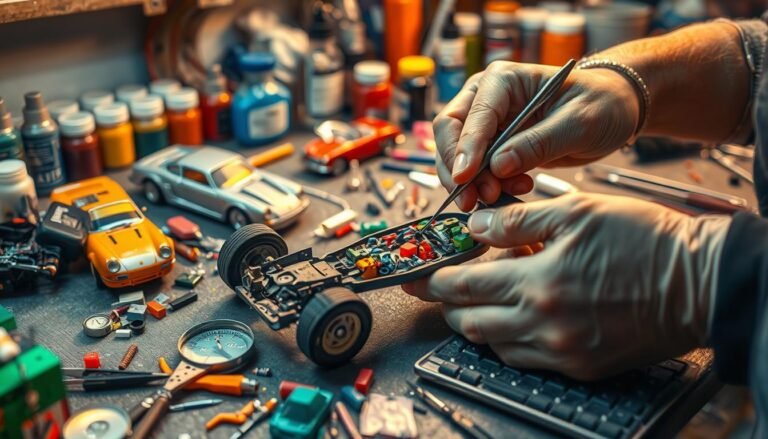 how to fix broken diecast