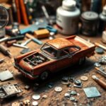 how to fix diecast metal