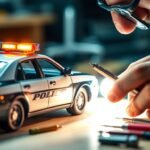 how to install police lights on diecast