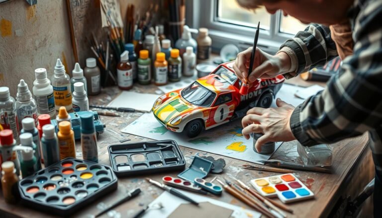 how to paint 1 18 diecast cars